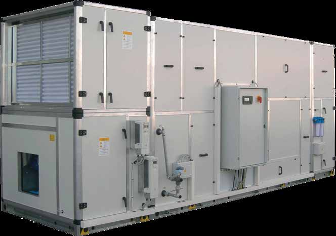 Industrial Modular Air Handling Unit (AHU) Engineered by Dynamic Engineers