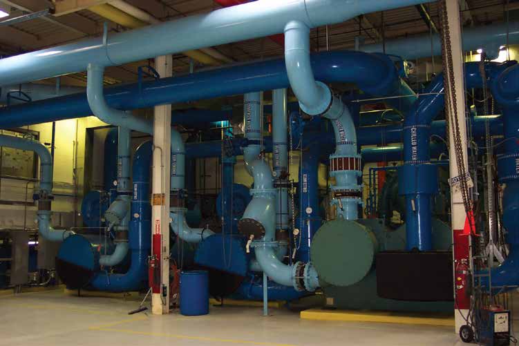 Chiller Plant Room & Central Cooling